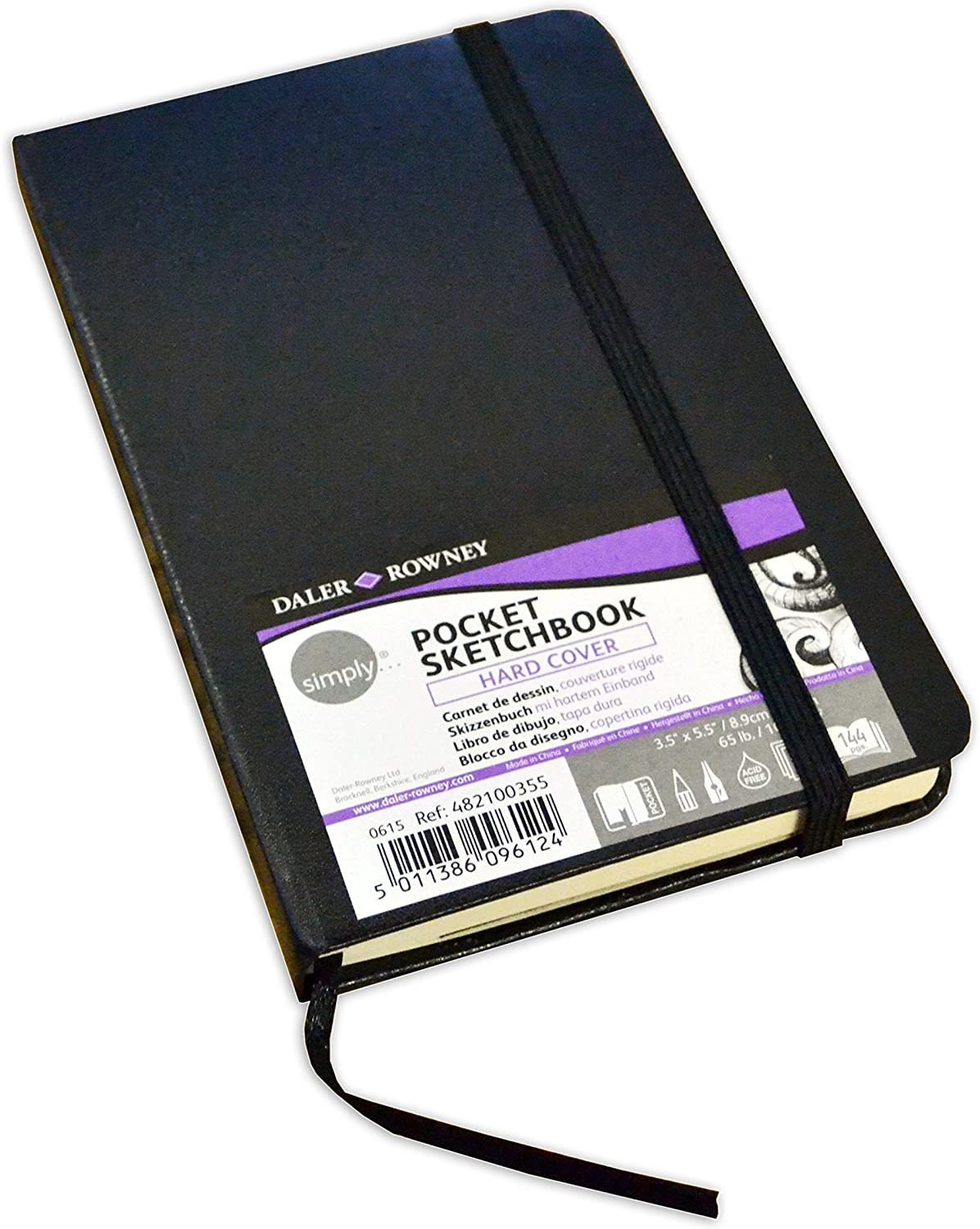 Daler-Rowney Simply Pocket Sketchbook (Hard Cover) by Daler Rowney –  ATALONDON