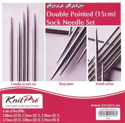 Knitting Needles Set Metal Knitting Needles Smoothing Surfaces